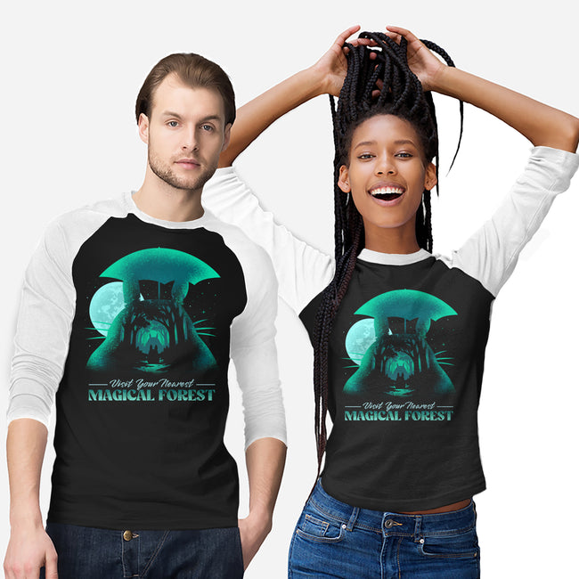 Visit Your Nearest Magical Forest-Unisex-Baseball-Tee-sachpica