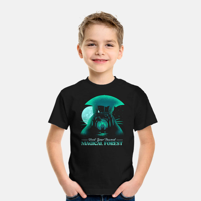 Visit Your Nearest Magical Forest-Youth-Basic-Tee-sachpica