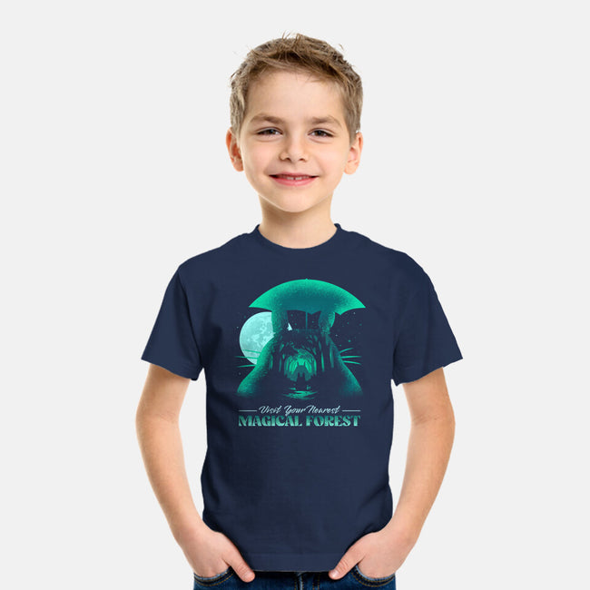 Visit Your Nearest Magical Forest-Youth-Basic-Tee-sachpica