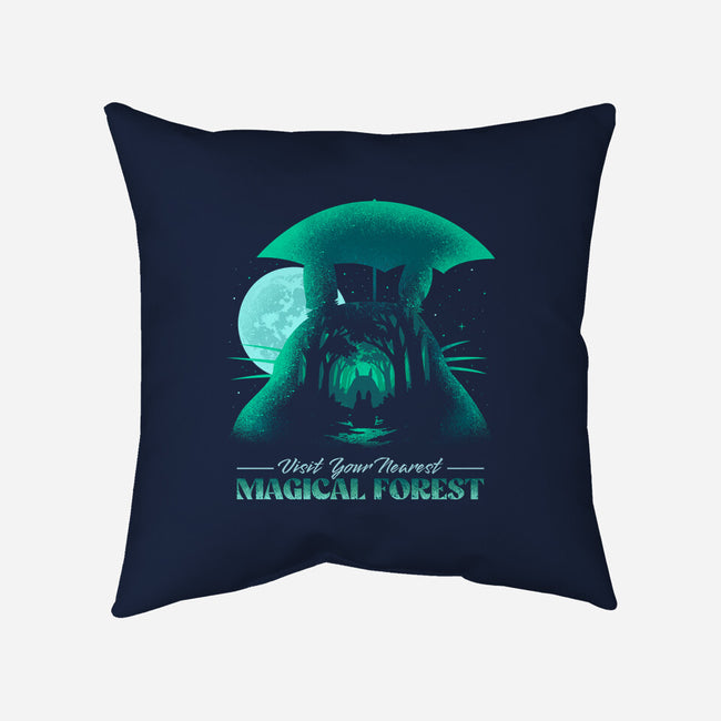 Visit Your Nearest Magical Forest-None-Removable Cover w Insert-Throw Pillow-sachpica