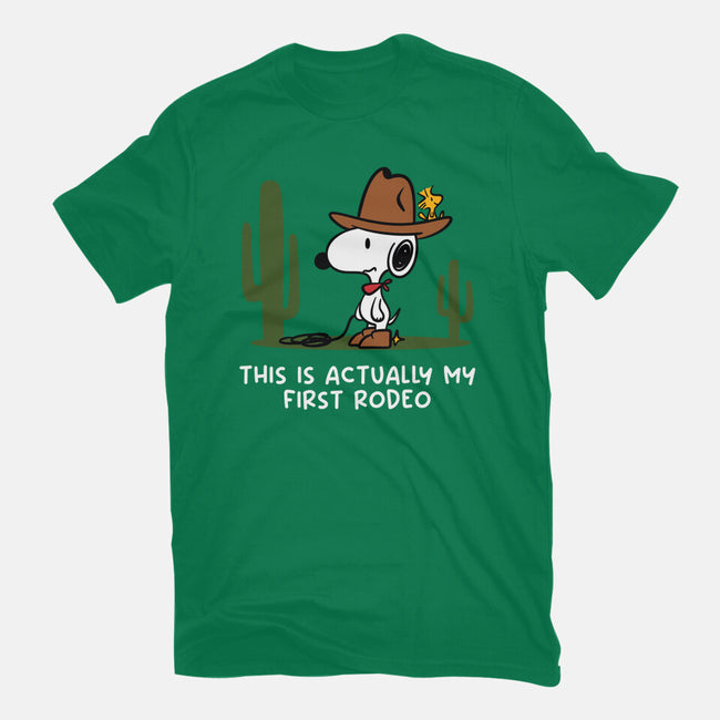 First Rodeo-Womens-Fitted-Tee-damglynn