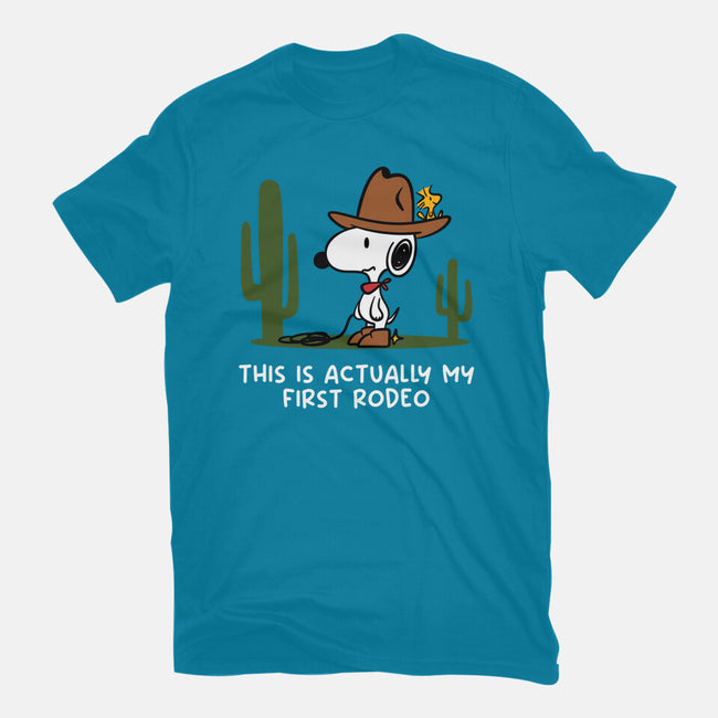 First Rodeo-Womens-Fitted-Tee-damglynn