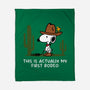 First Rodeo-None-Fleece-Blanket-damglynn