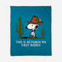 First Rodeo-None-Fleece-Blanket-damglynn