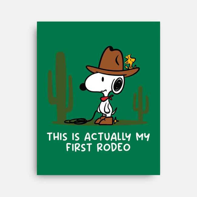 First Rodeo-None-Stretched-Canvas-damglynn
