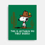 First Rodeo-None-Stretched-Canvas-damglynn