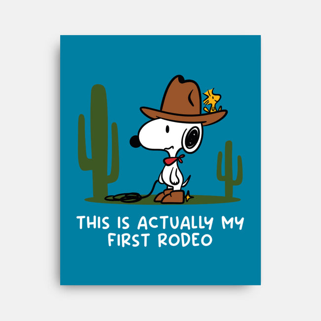 First Rodeo-None-Stretched-Canvas-damglynn
