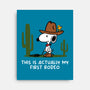 First Rodeo-None-Stretched-Canvas-damglynn
