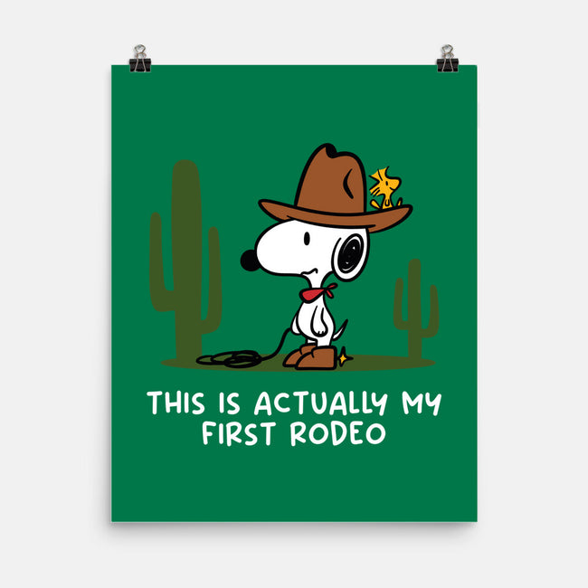 First Rodeo-None-Matte-Poster-damglynn