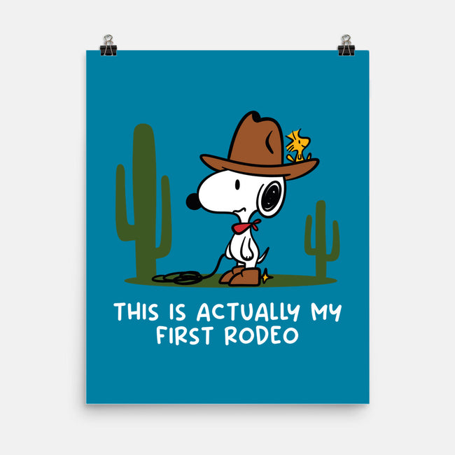 First Rodeo-None-Matte-Poster-damglynn