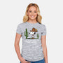 First Rodeo-Womens-Fitted-Tee-damglynn
