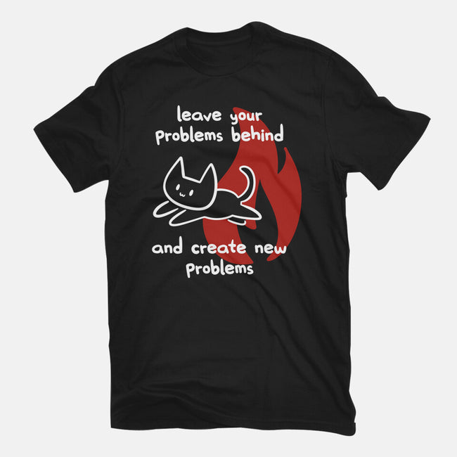 New Problems-Unisex-Basic-Tee-damglynn