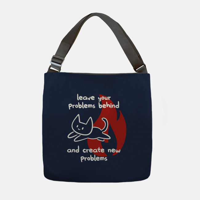 New Problems-None-Adjustable Tote-Bag-damglynn