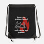 New Problems-None-Drawstring-Bag-damglynn