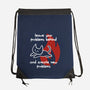 New Problems-None-Drawstring-Bag-damglynn