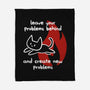 New Problems-None-Fleece-Blanket-damglynn