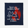 New Problems-None-Fleece-Blanket-damglynn