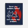 New Problems-None-Stretched-Canvas-damglynn