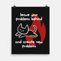 New Problems-None-Matte-Poster-damglynn