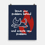 New Problems-None-Matte-Poster-damglynn