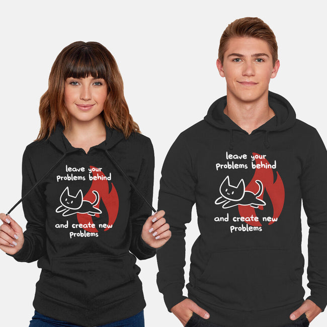 New Problems-Unisex-Pullover-Sweatshirt-damglynn