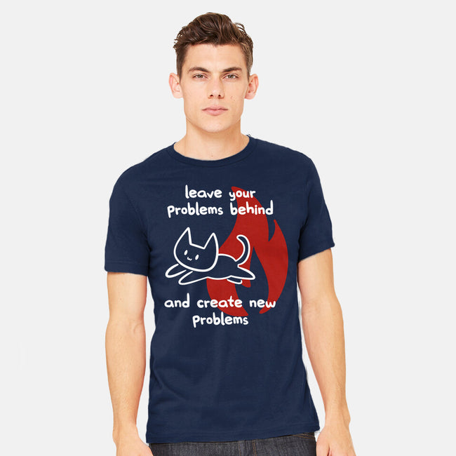 New Problems-Mens-Heavyweight-Tee-damglynn