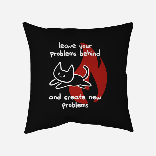 New Problems-None-Removable Cover w Insert-Throw Pillow-damglynn