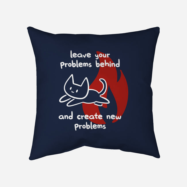 New Problems-None-Removable Cover w Insert-Throw Pillow-damglynn