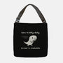 Dino Run-None-Adjustable Tote-Bag-damglynn