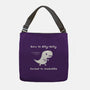 Dino Run-None-Adjustable Tote-Bag-damglynn