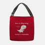 Dino Run-None-Adjustable Tote-Bag-damglynn
