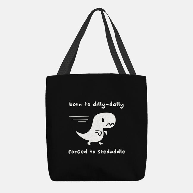Dino Run-None-Basic Tote-Bag-damglynn