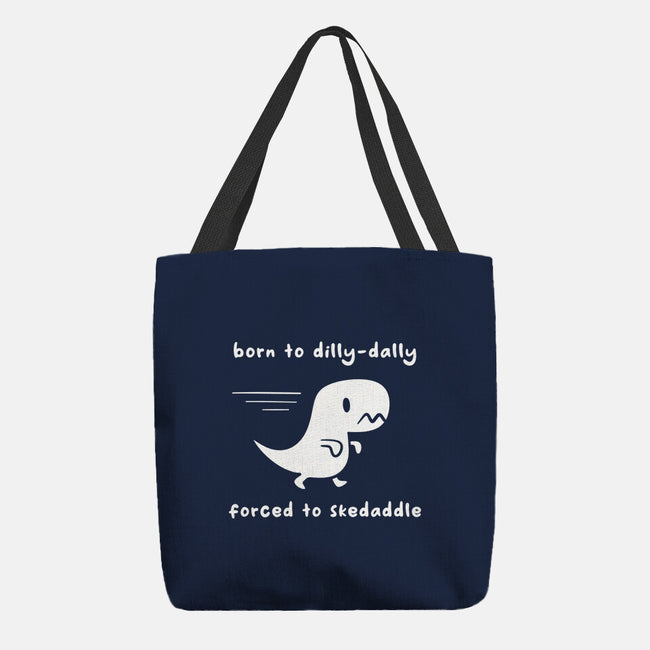 Dino Run-None-Basic Tote-Bag-damglynn