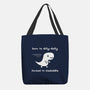 Dino Run-None-Basic Tote-Bag-damglynn