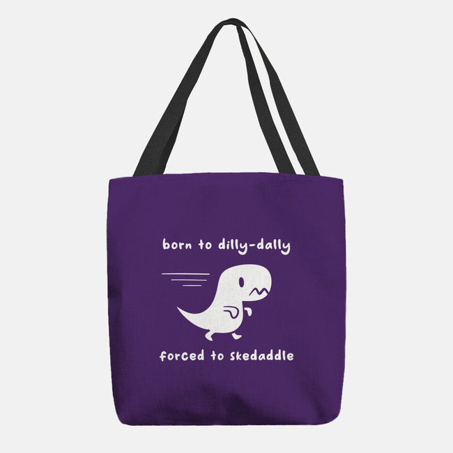 Dino Run-None-Basic Tote-Bag-damglynn