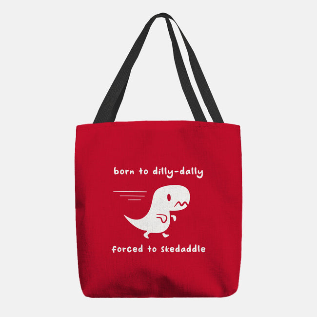 Dino Run-None-Basic Tote-Bag-damglynn