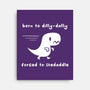 Dino Run-None-Stretched-Canvas-damglynn