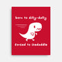 Dino Run-None-Stretched-Canvas-damglynn
