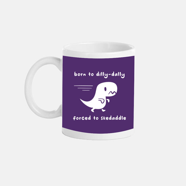 Dino Run-None-Mug-Drinkware-damglynn