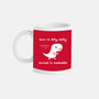 Dino Run-None-Mug-Drinkware-damglynn