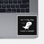 Dino Run-None-Glossy-Sticker-damglynn