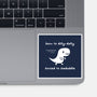 Dino Run-None-Glossy-Sticker-damglynn