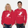 Dino Run-Unisex-Crew Neck-Sweatshirt-damglynn