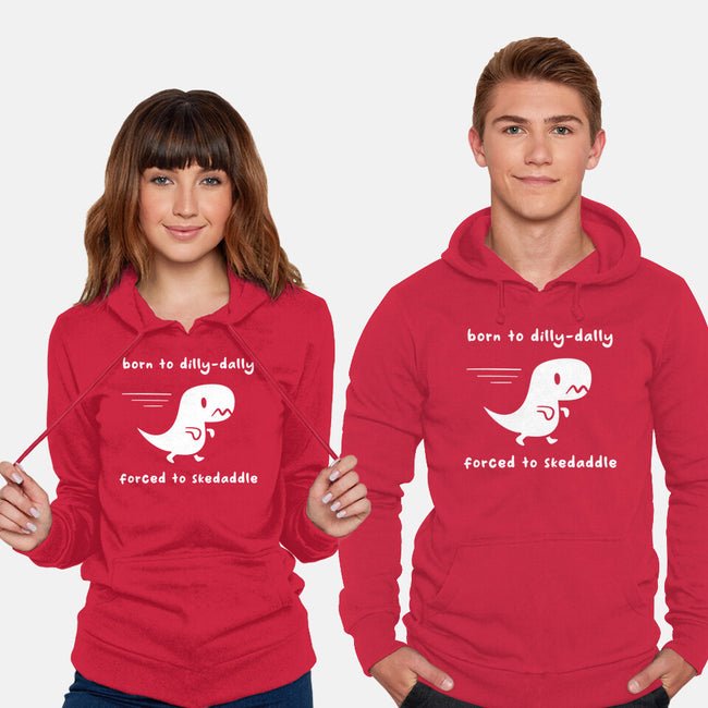 Dino Run-Unisex-Pullover-Sweatshirt-damglynn