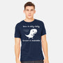 Dino Run-Mens-Heavyweight-Tee-damglynn