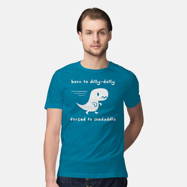 Dino Run-Mens-Premium-Tee-damglynn