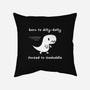 Dino Run-None-Removable Cover w Insert-Throw Pillow-damglynn