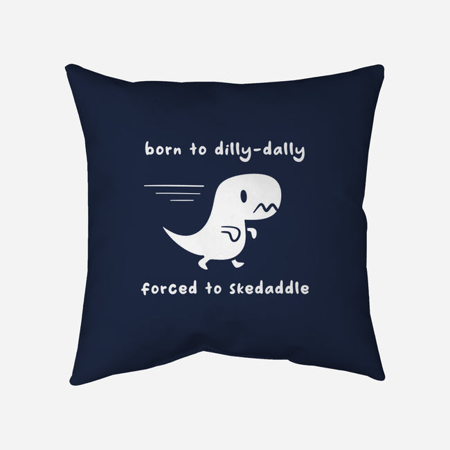 Dino Run-None-Removable Cover w Insert-Throw Pillow-damglynn
