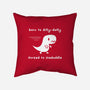Dino Run-None-Removable Cover w Insert-Throw Pillow-damglynn