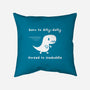 Dino Run-None-Removable Cover w Insert-Throw Pillow-damglynn
